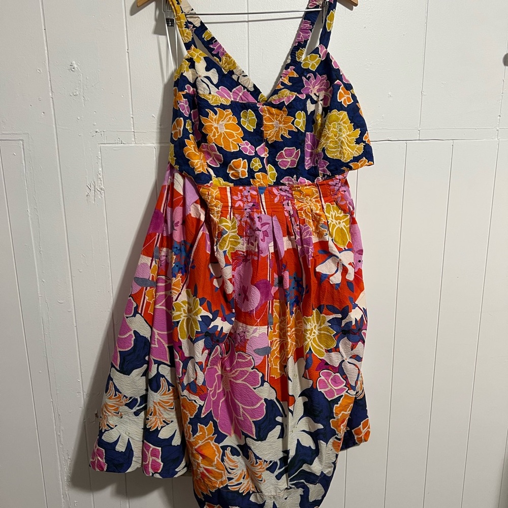 Anthropologie Maeve Bow-Back Midi Dress  size 20w - Picture 2 of 15